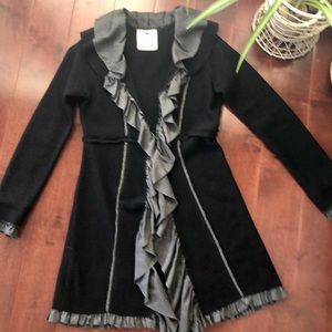 Anthropologie Sparrow Wool/Silk Sweater-Topper